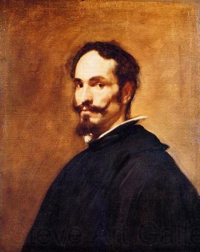 Diego Velazquez Portrat eines Mannes France oil painting art